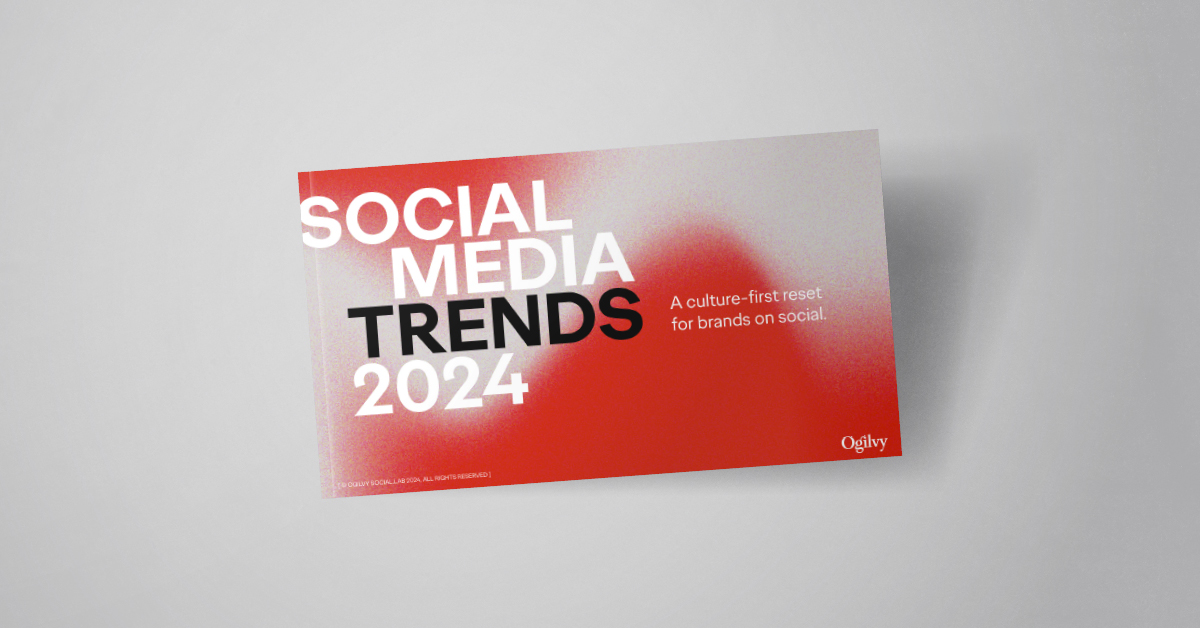 Social Media Trends 2024 A CultureFirst Reset for Brands on Social